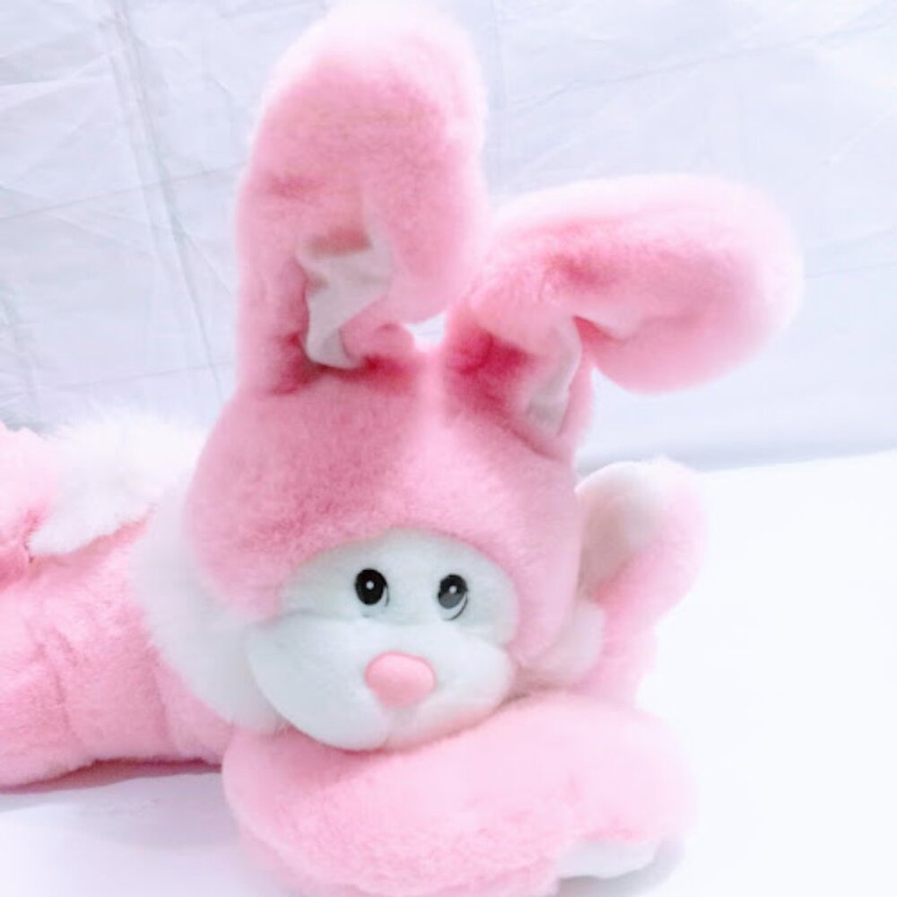 Pink white 16-inch bunny rabbit Easter plush Stuffed Animal
